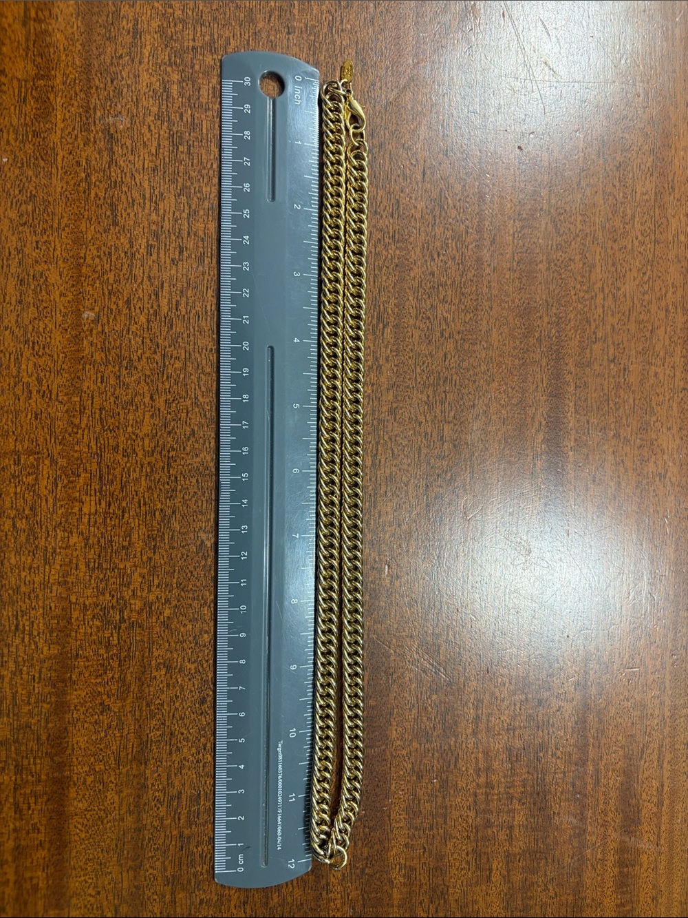 Erwin Pearl 24" Gold-Tone Chunky Curb Chain with Lobster Clasp